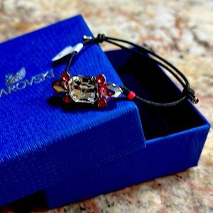 Swarovski adjustable cable band bracelet NWT